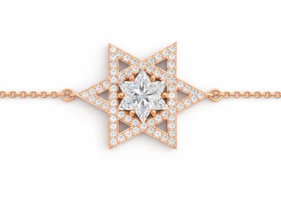 Radiant Star Diamond Bracelet