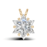 Eternal Star Diamond Pendant 3ct tw (front gold)