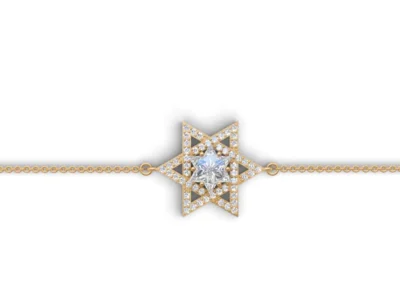 Radiant Star Diamond Bracelet 1 1/2 ct tw
