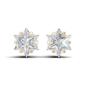 Sacred Spark Diamond Studs 4 ct tw