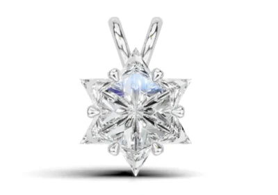 Eternal Star Diamond Pendant 3 ct tw