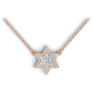 Radiant Star Diamond Pendant 2 ct tw