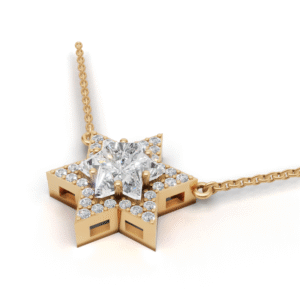Radiant Star Diamond Pendant 3 ct tw