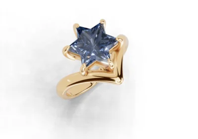 Or Ring (Semi-Precious Stone)