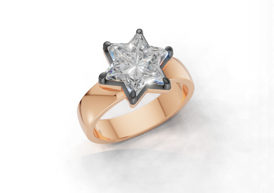 Zev Ring (Semi-Precious Stone)